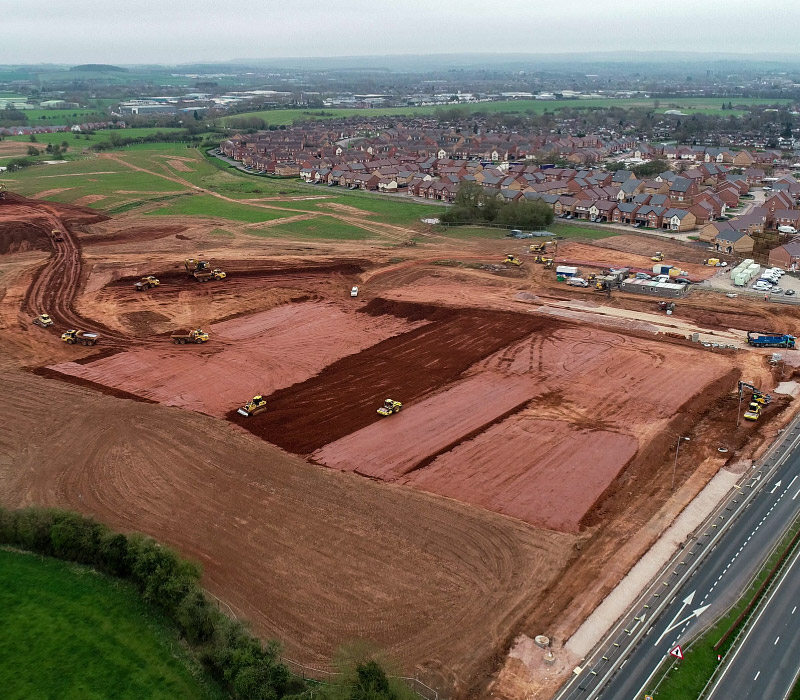 McAuliffe Staffordshire bulk earthworks and ground engineering Image