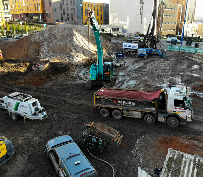 Complex enabling works package for Court Collaboration at our 51 storey, 667-unit BTR skyscraper in Birmingham