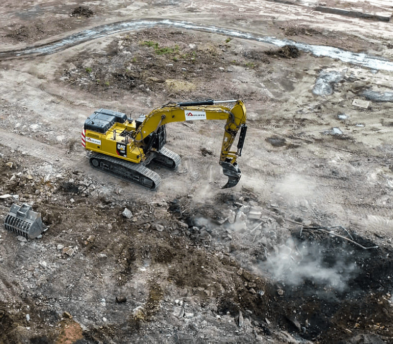 Remediation & ground engineering, Walsall - August 2020