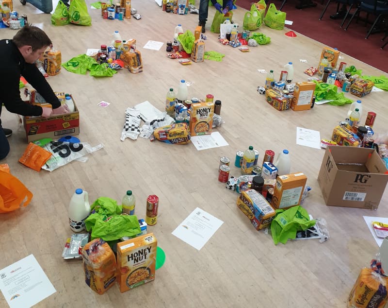 McAuliffe Foundation Food Parcels Image