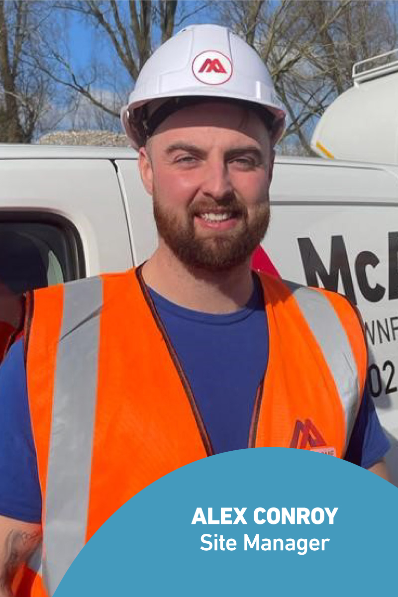 Alex Conroy, Site Manager