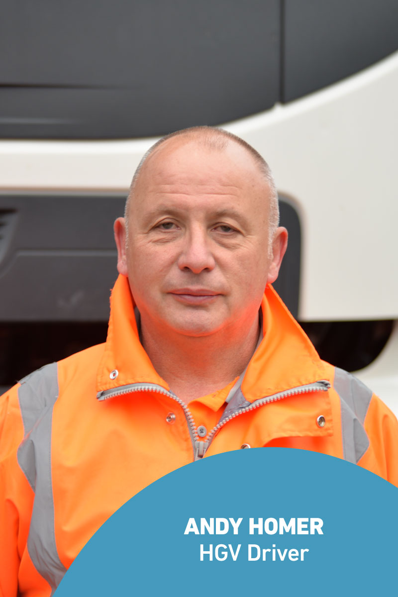 Andy Homer - HGV Driver