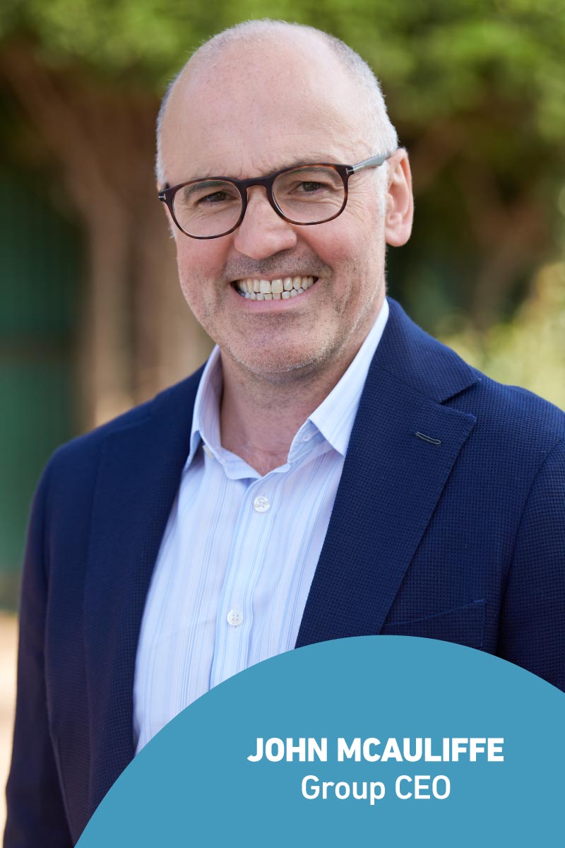 John McAuliffe - Group CEO