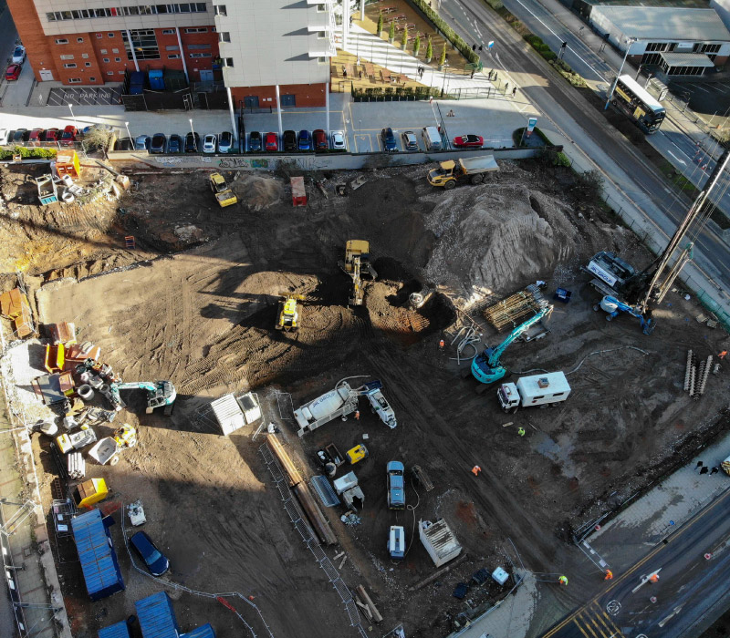 Early contractor involvement & enabling works for Birmingham’s first residential skyscraper