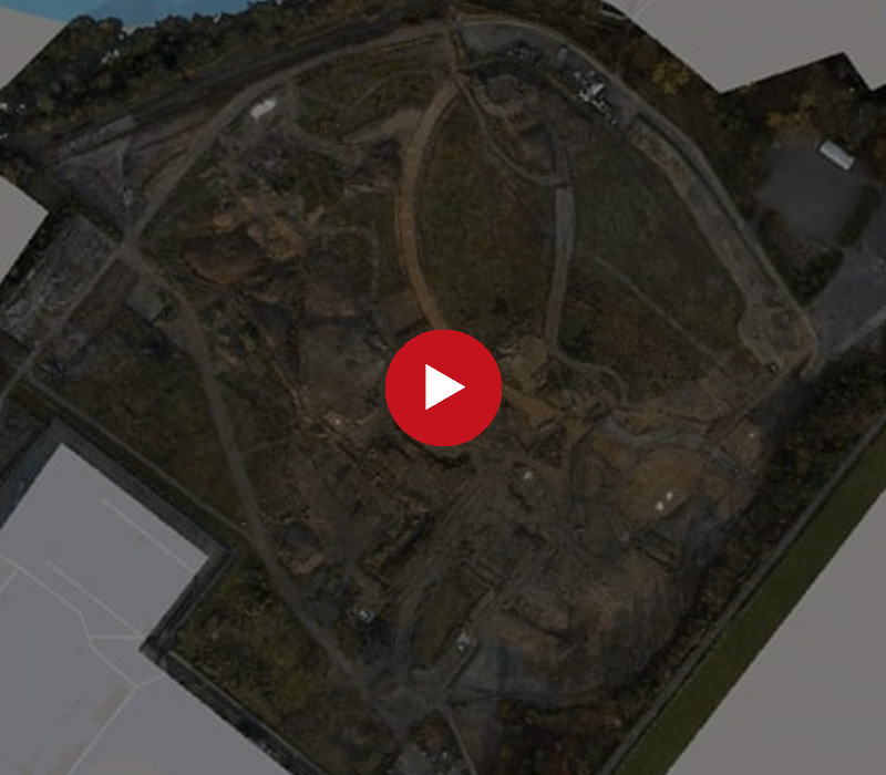 Time lapse satellite images as our earthworks and enabling works teams progressed on site at Drakelow