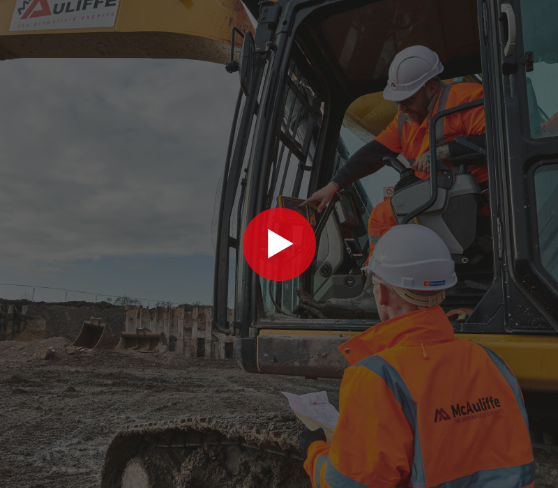 Remediation & earthworks: Partington, Greater Manchester | McAuliffe Group