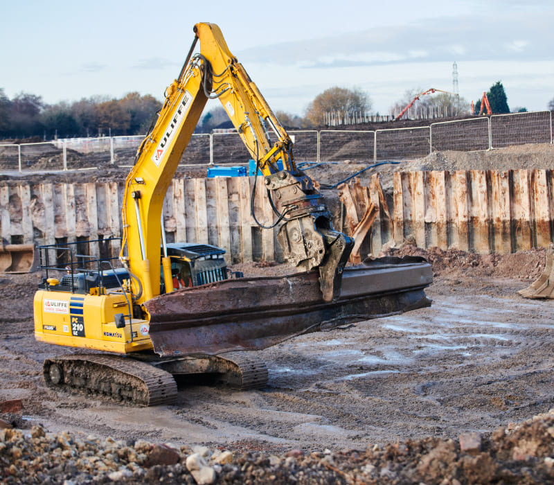 Remediation & earthworks: Partington, Greater Manchester | McAuliffe Group