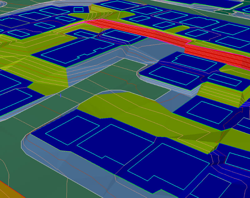 3D Terrain Model Final Image