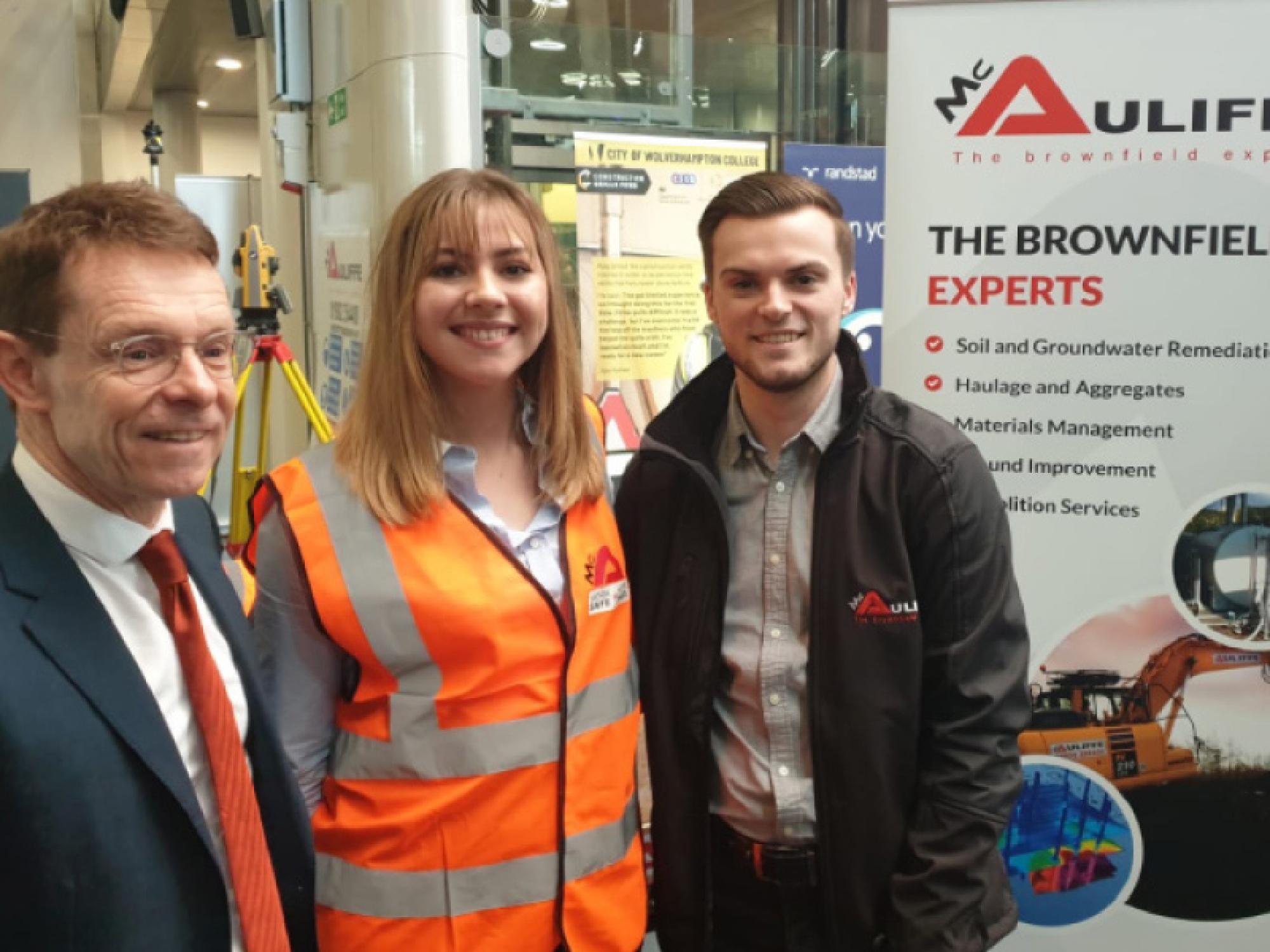 McAuliffe dishes out career advice at WMCA ‘Plant Careers Live’ event