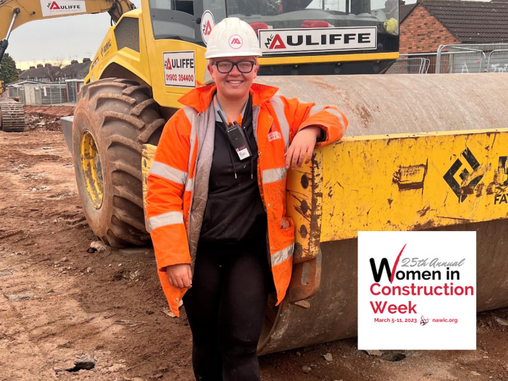 Women In Construction Week: Bonnie Hill, Construction Plant Operative Apprentice
