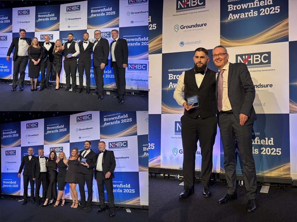 McAuliffe team at the Brownfield Awards 2025.